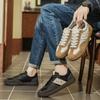 Men's Retro Classic Shoes Black Silk Casual Sports Shoes Multifunctional Flat Shoes Spring and Autumn Men's Outdoor Travel Shoes