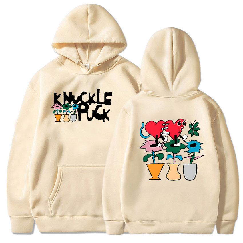 Уличная женская одежда Толстовки рок-группы Knuckle Puck Roupas Femininas Зимние толстовки с длинным рукавом с капюшоном