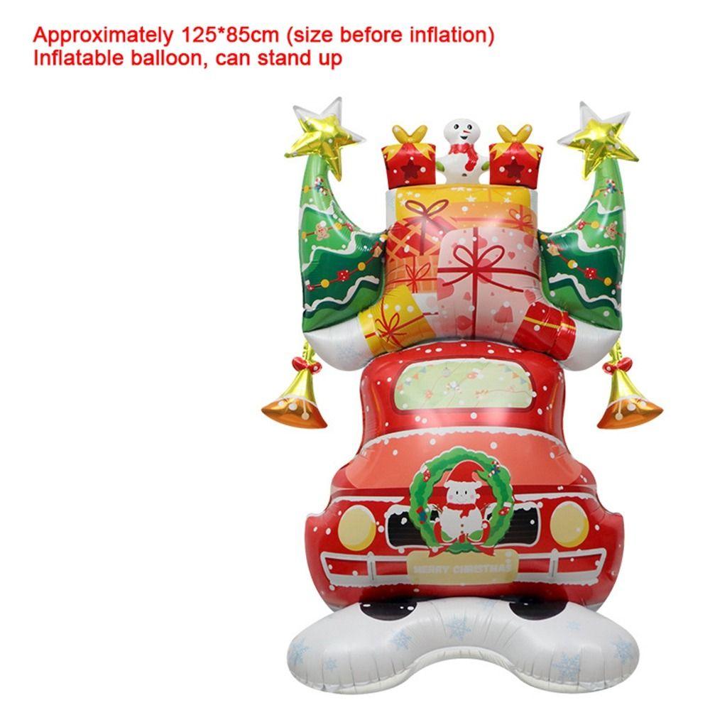 Алюминиевая пленка большой надувной воздушный шар реквизит для вечеринки Санта-Клаус воздушные шары Хэллоуин