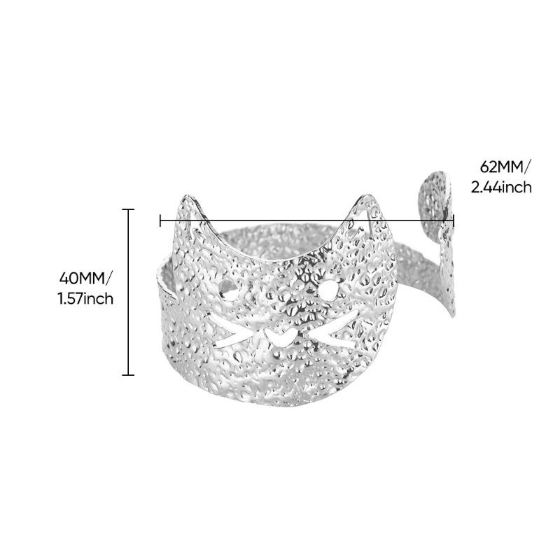 Новый простой широкий браслет из нержавеющей стали, уличный хип-хоп, преувеличенный браслет с золотым покрытием