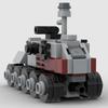 120 Мелких Деталей Moc Строительные Блоки Сборка Hav Wa6 Танк с Турбиной Доминатор Планета Битва Войны Клонов Модель Детская Игрушка