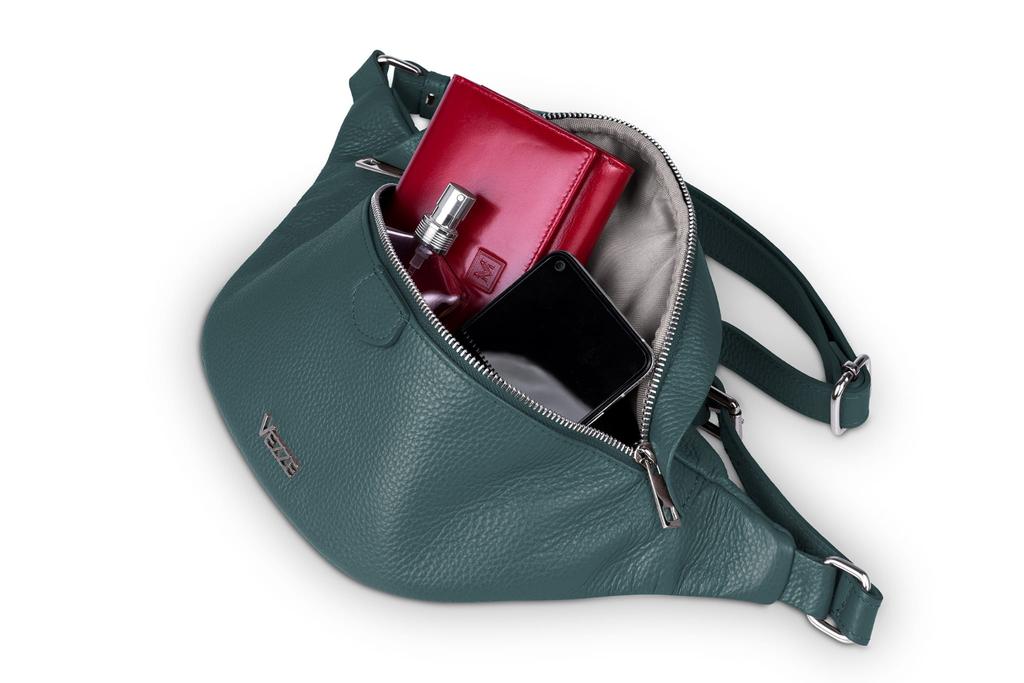 Vezze Boria Leather Handbag