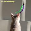 12/14/20PCS Sisal Mouse Funny Cat Stick Interactive Cat Supplies Cat Toys  Interactive Play