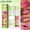 Transparent Crystal Jelly Lip Gloss Pouting Lips Moisturizing Lipstick Oil Lip Gloss Non-stick Sexy Lip Gloss Fashionable Lipstick Makeup