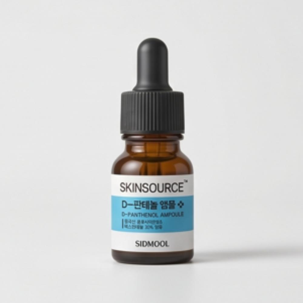 Sidmool / Skin Source D-Panthenol Ampoule / Skin Barrier Strengthening & Calming / 12ml or 32ml / From Korea