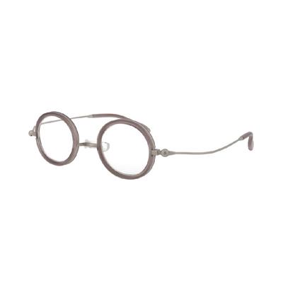 Очки Shiori Reading Thin Reading Sabae Blue Light UV Case Smoked Clear Matte [SHIORI], женские, стильные, очки, круглые, планирование, огранка, защита,