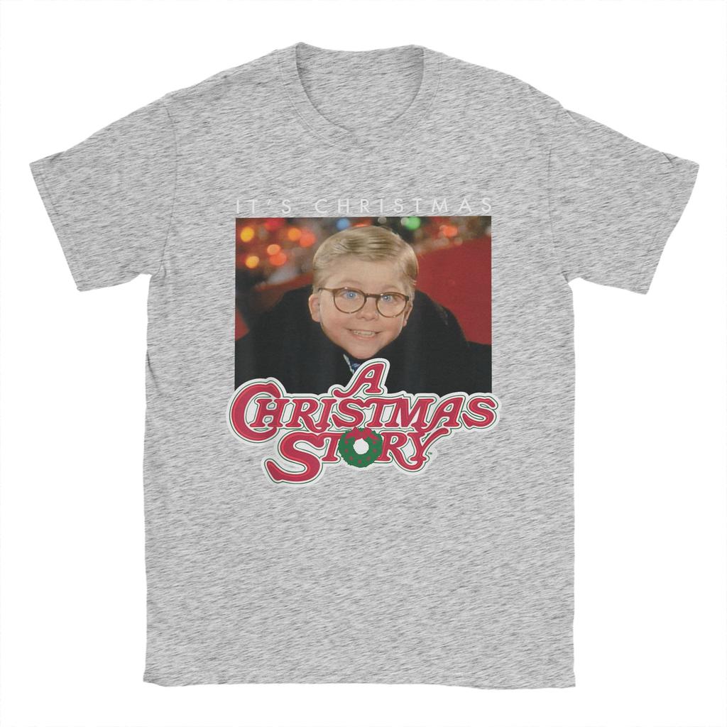 Oversized T Shirt Summer A Christmas Story Hippie T Shirts 100 Cotton Tshirt For Adult Y2k Fun Custom Short Sleeve Top Tees