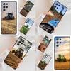 Farm Vehicle Tractor Cell Phone Case for Samsung Galaxy S26 Ultra S25 S24 S23 S22 S21 S20 Note10 Cover