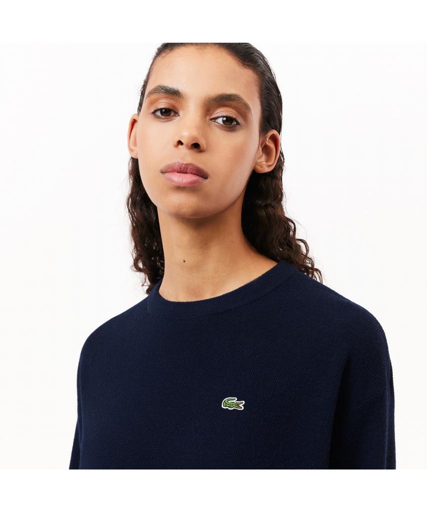 LACOSTE Women'S Lynx Lynx Crewneck Sweater Af9551-54N 166