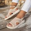 Summer Mesh Breathable Beach Sandals Large-sized Casual Soft-soled Sports Sandals for Women