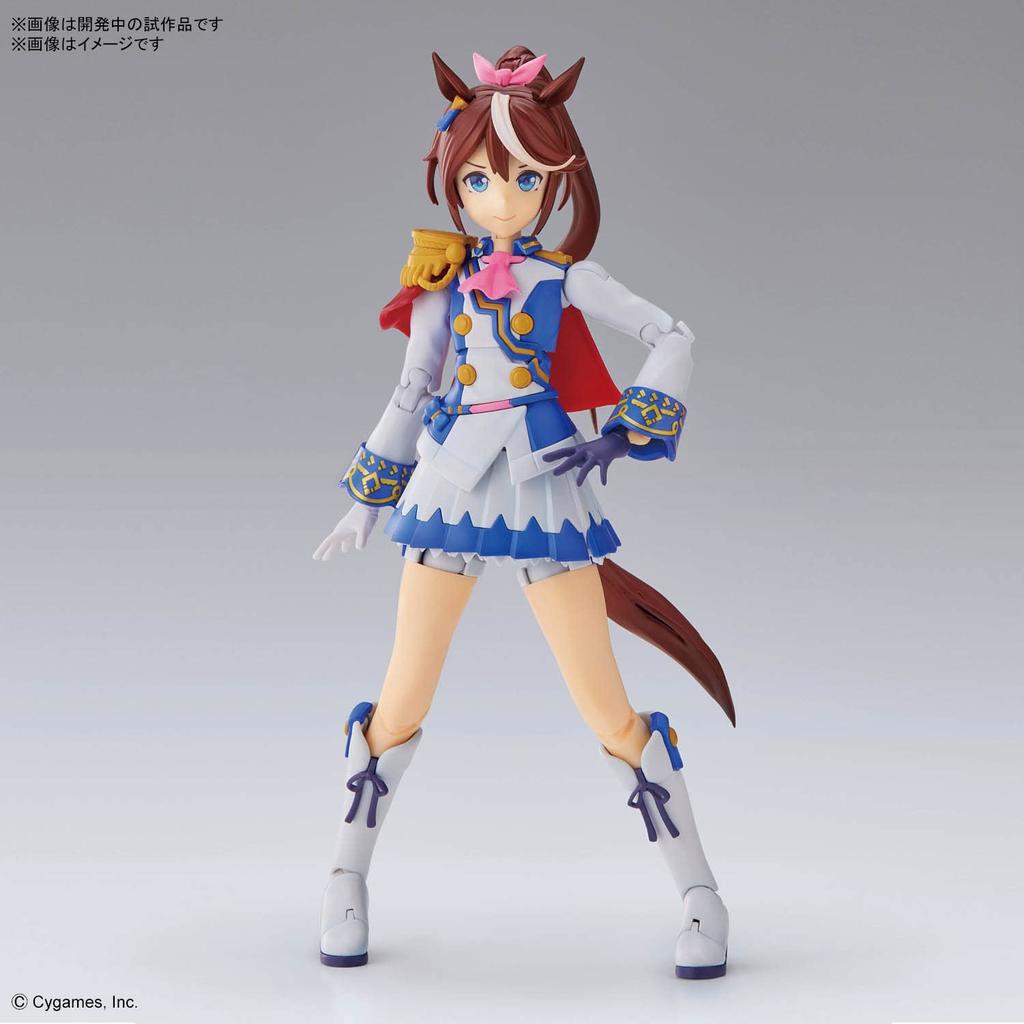 BANDAI SPIRITS Стандартная Uma Musume Pretty Derby Tokai Teio Пластиковая модель с подъемом по фигуре Цветовая кодировка