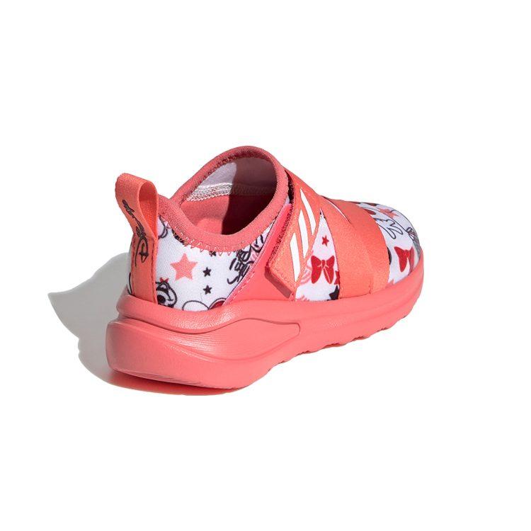 Disney x Adidas На липучках Нескользящие Нескользящие Средняя высота Детская обувь Розовый Белый Черный Младенцы и малыши FV4260