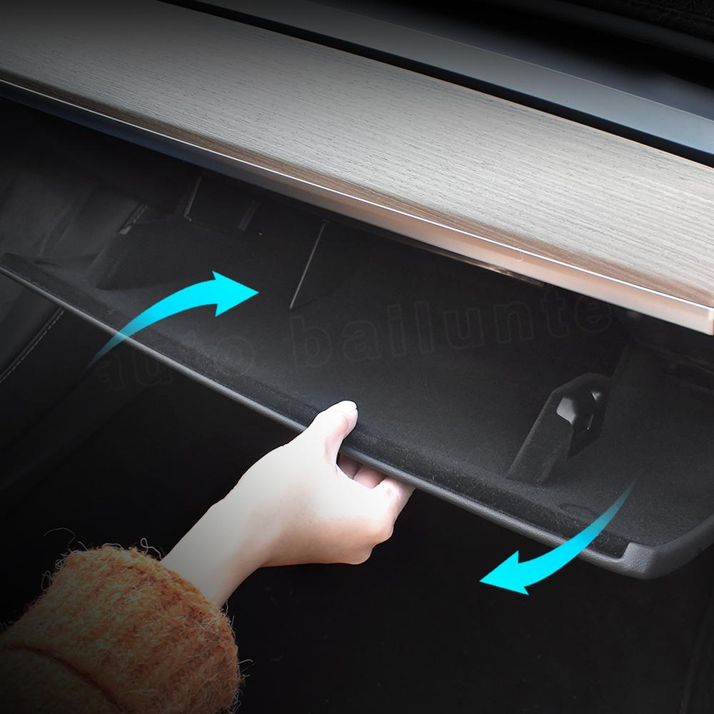 Для Tesla Model 3 2022 Центральная консоль Хранение Вещевой ящик Контейнер Полка Бардачок Органайзер Разделительная пластина