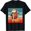 Adorable Otter Backpack Adventure Jacket Otter Kawaii Style T-Shirt