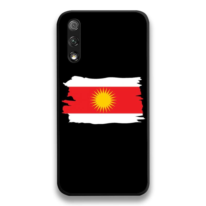 Чехол для телефона с флагом езидов для Huawei Honor 30 20 10 9 8 8x 8c v30 Lite view 7A pro