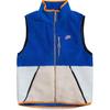 Sportswear Sherpa Fleece Gilet Men Vests Blue CD3142-480