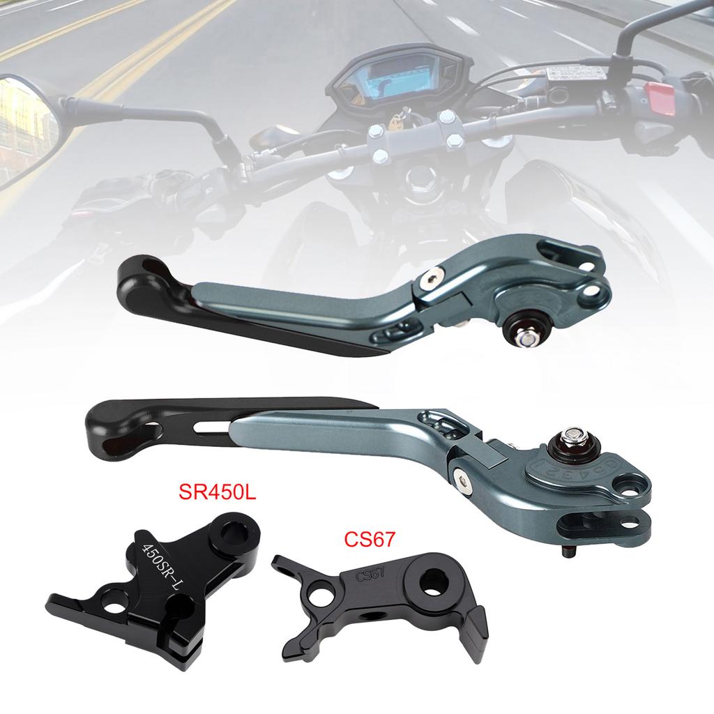 Adjustable Clutch Brake Lever fit for VOGE DS900X 900DSX 2024-2026 Black
