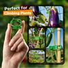 300Pcs Plant Clip for Climbing Plants Plastic Trellis Plant Support Clips for Garden,Reusable Clips for Supporting Grape Tomato Vine,Vegetables Plants