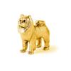 Chow Chow 22ct Gold Plated British Art Dog Figure Collection