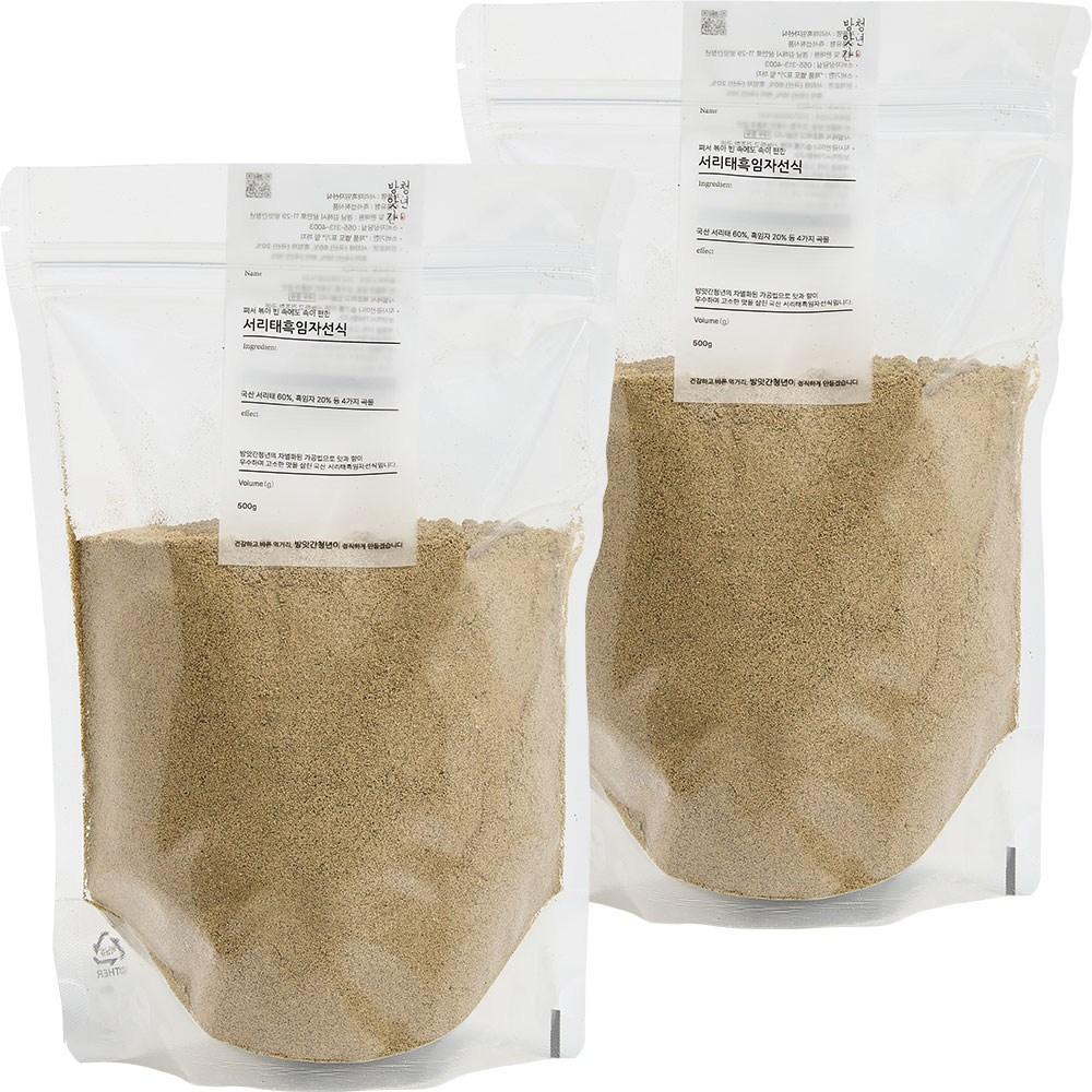 Bangatgan Cheongnyeon Seoritae Heukimja Seonsik 500g 2 pcs Ingredients: may be subject to change at the manufacturer’s | 500g 2 pcs