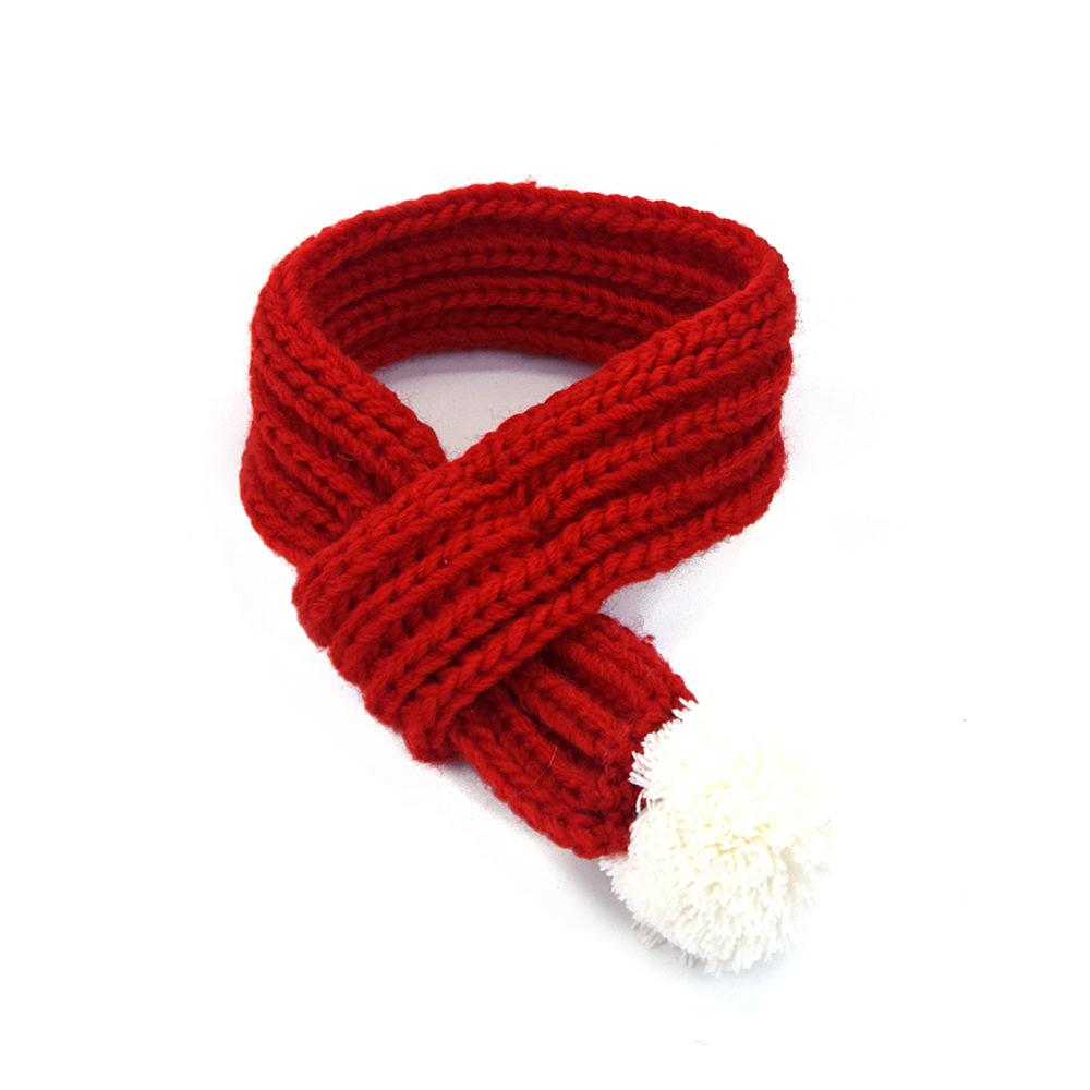 New Pet Christmas Knitted Scarf, Cat and Dog Scarf.
