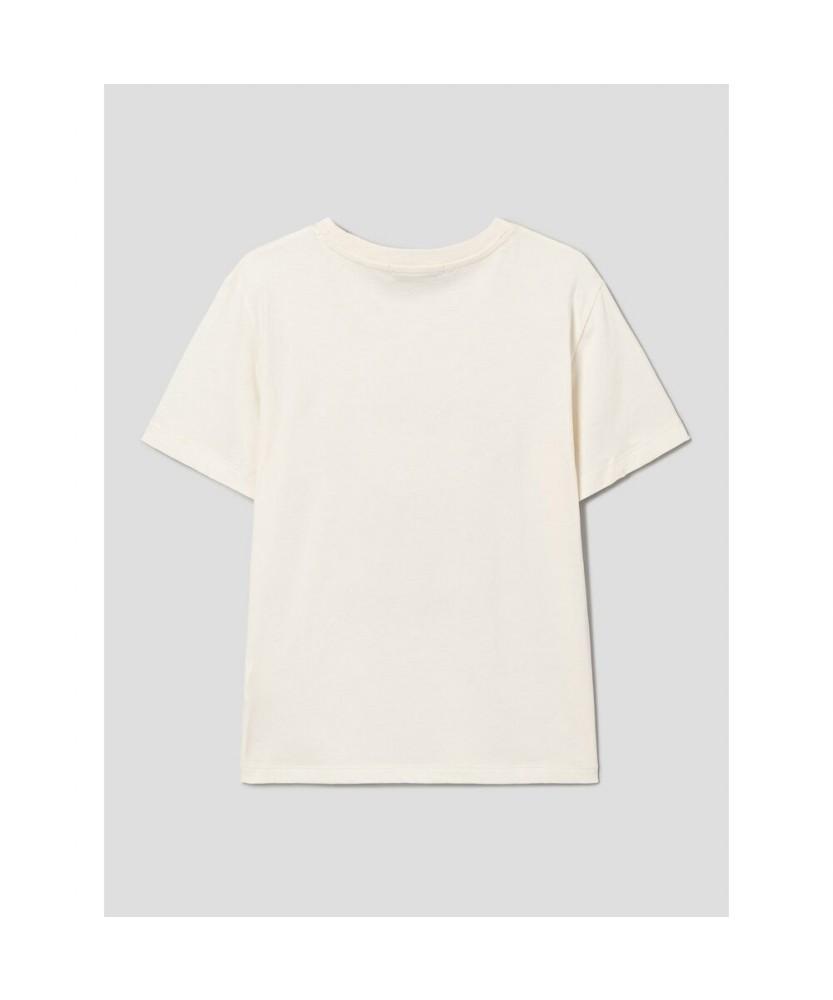 8SECONDS Simple Lettering T-Shirt_Entry White