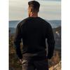 Men's Crew Neck Polyester Sweatshirt and Shorts 2 Piece Tracksuit Wrinkle