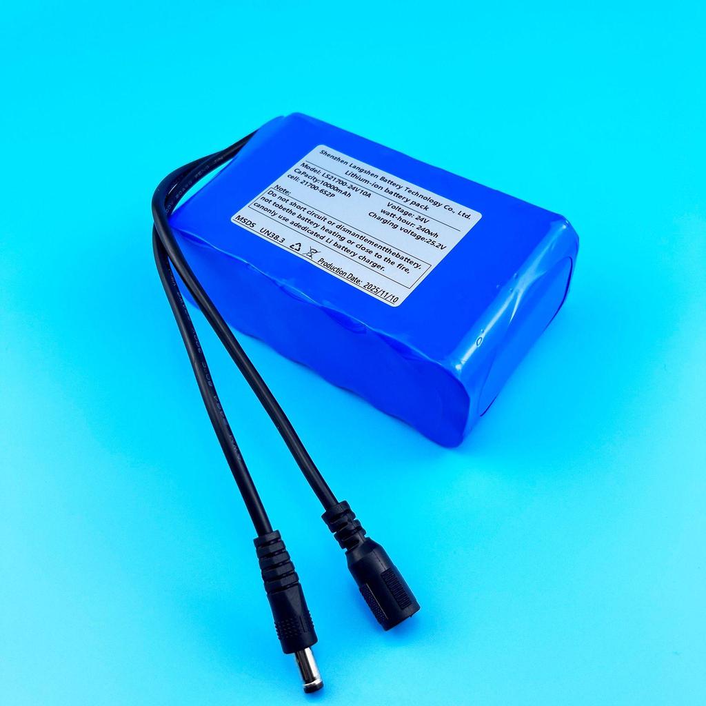 21700 24V 10Ah Аккумуляторный блок высокой емкости для прикормочных лодок