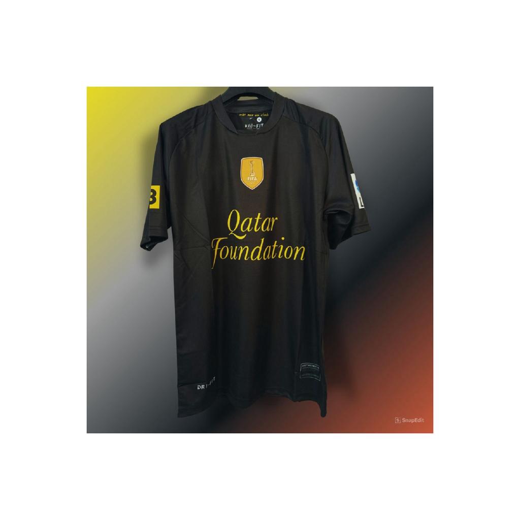 Barcha. Messi Black Color Adult Special Concept Football Jersey