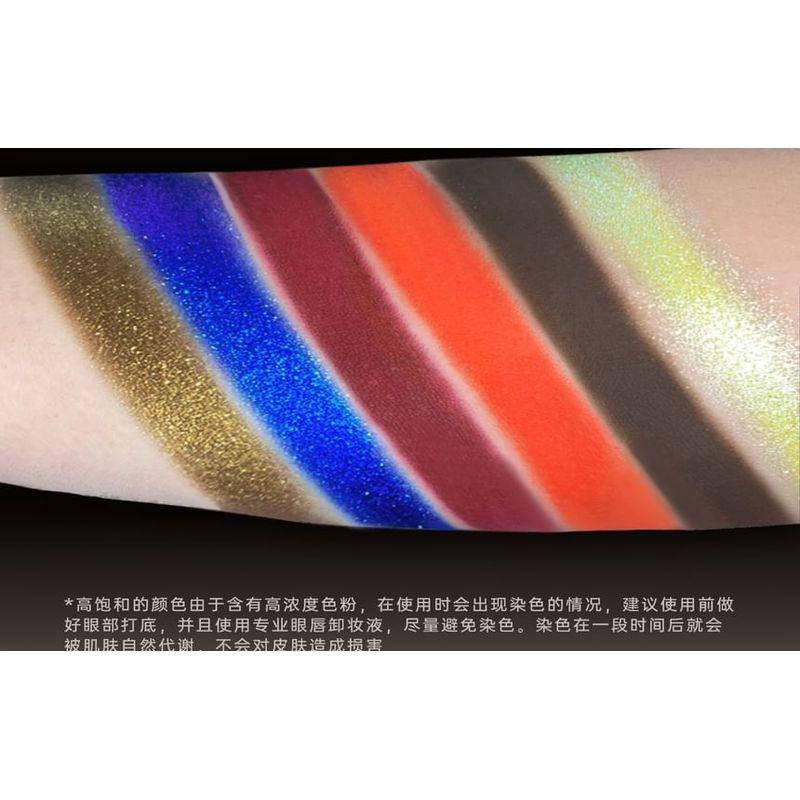 CHOIZ BEAUTY - Палитра теней для век "Попугай" из 12 цветов