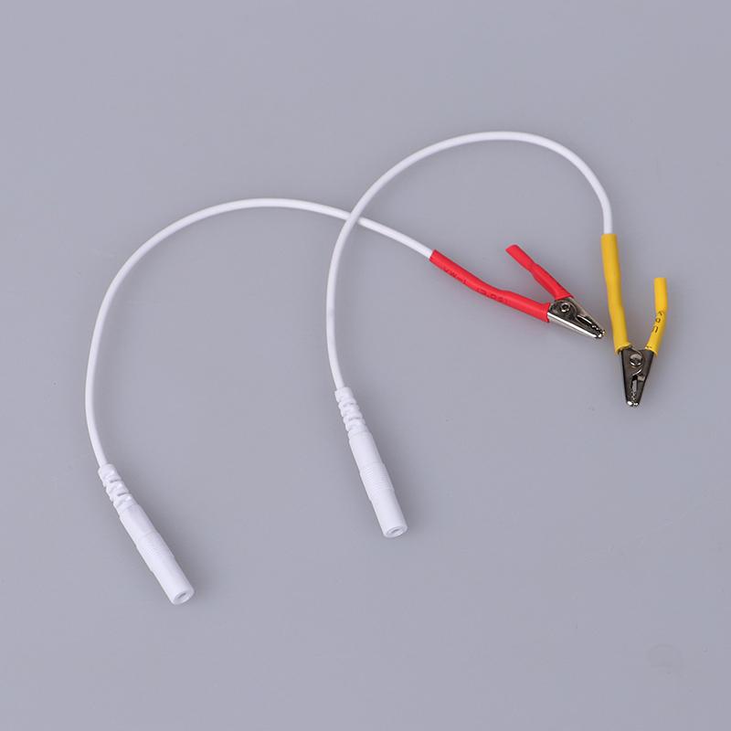 1 шт. зажим-крокодил для кабеля иглоукалывания иглы зажим для электронного лечения