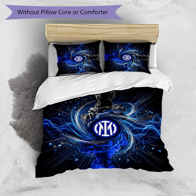 Borussia Dortmund Pattern Printed 3PCS Bedding Set Soft Skin-Friendly Washable Duvet Cover & Pillowcases Set All Season Bedroom