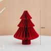 Соты Бумажная Рождественская Елка Настольные Украшения - Праздничный Реквизит для Фото и Декор для Праздничной Атмосферы