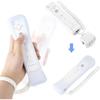Набор из 2 адаптеров Wii Motion Plus Силиконовый чехол для пульта Wii Пульт Wii Куртка для пульта Wii Wii A...