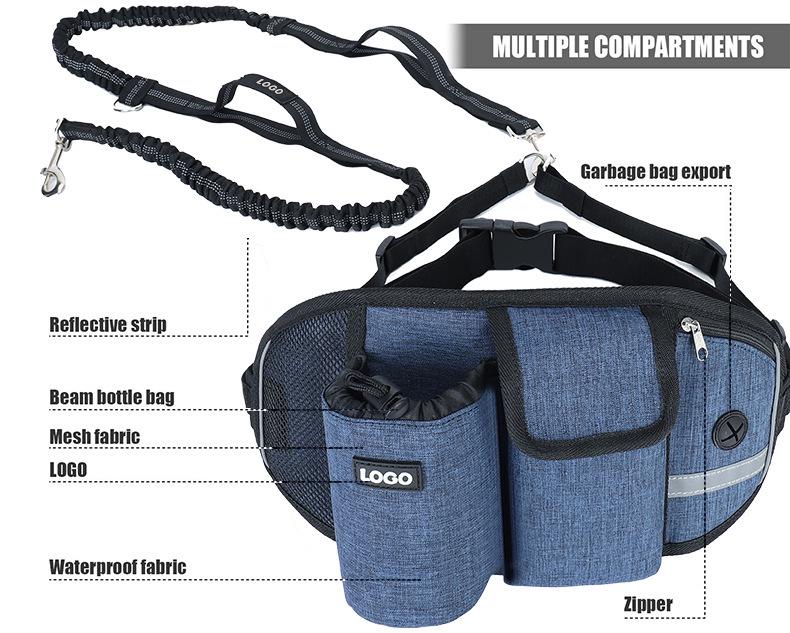 Multifunctional Sports Waist Bag for Running, Fitness, Dog Walking, and Outdoor Activities