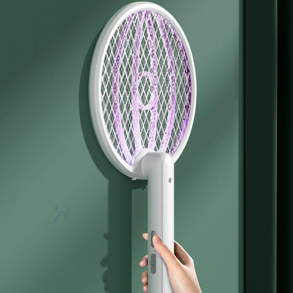 Foldable Electric Mosquito Swatter USB Rechargeable Mosquito Killer Lamp Indoor Use