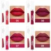 Матовый эффект натуральных губ Водонепроницаемая бархатная стойкая легкая губная помада для красоты
