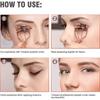 Eyelash Curler with Comb, Professional Volumizing Lash Lift Kit Lash Curler with Refill Pads for Home & Travel Uses, Rose Gold