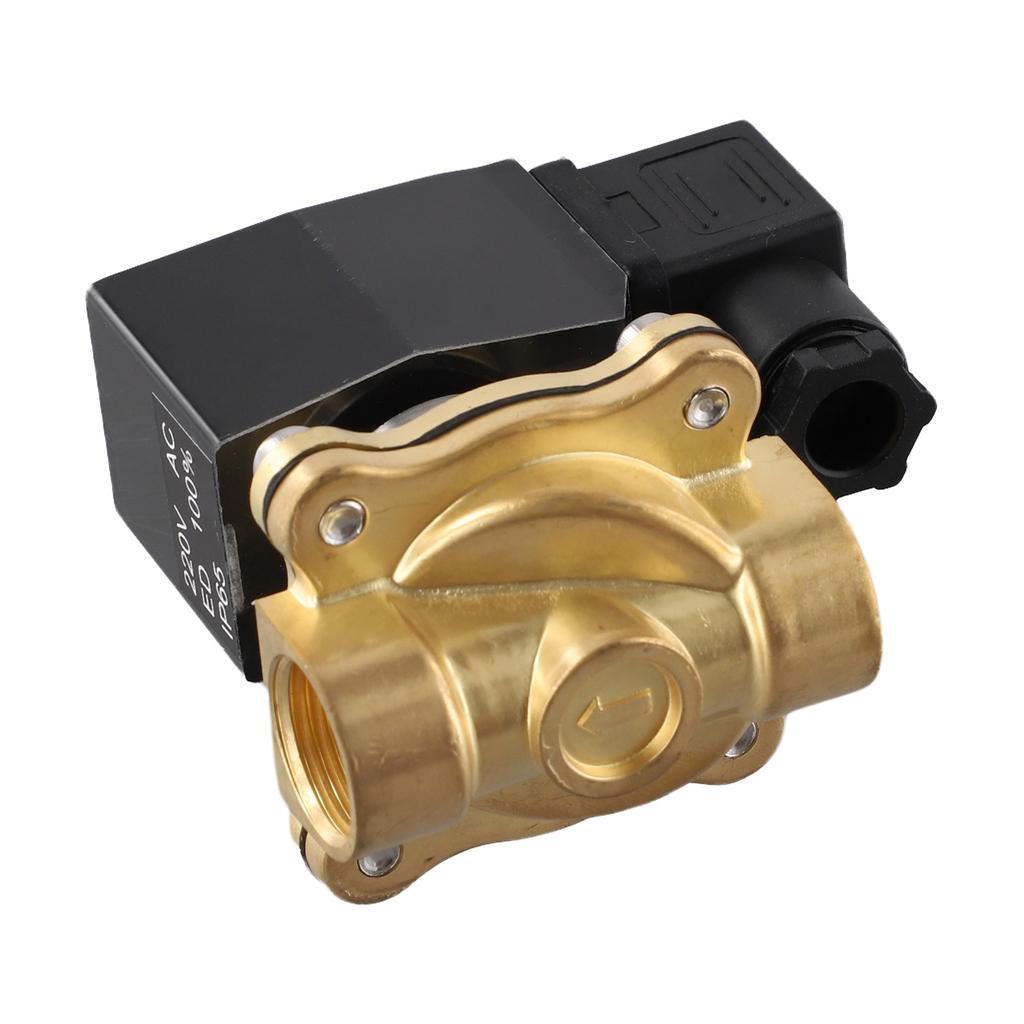 1/2" электромагнитный клапан латунный электромагнитный клапан для высокотемпературных применений компактный размер высококачественный латунный материал