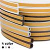 Draught Excluder Weather Seal Strip 5m For Windows Doors Self-Adhesive Tape