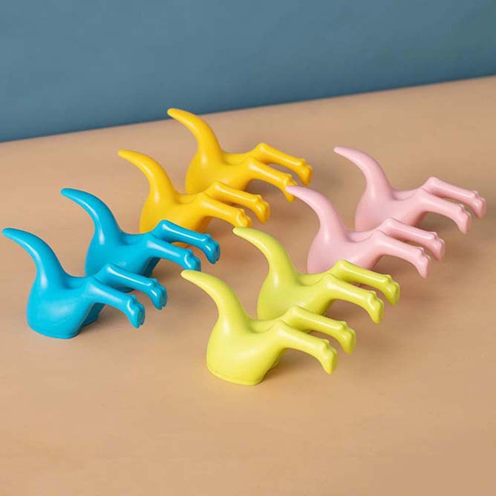 Bathroom Creative Clothes Self Adhesive Key Towel Hanger Storage Rack Wall Mounted Key Holder