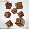 Jeu De Dés - Q WORKSHOP - HARRY POTTER PACK DÉS GRYFFINDOR MODERN DICE SET - Rouge - Adulte - Mixte