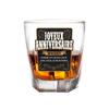 Whiskey Glass with Happy Birthday Message