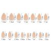 150 Pieces Diy Non-Marking Matte Nail Art Wearing Non-Marking White Classic Work In Progress French Fake Nail Nail Piece