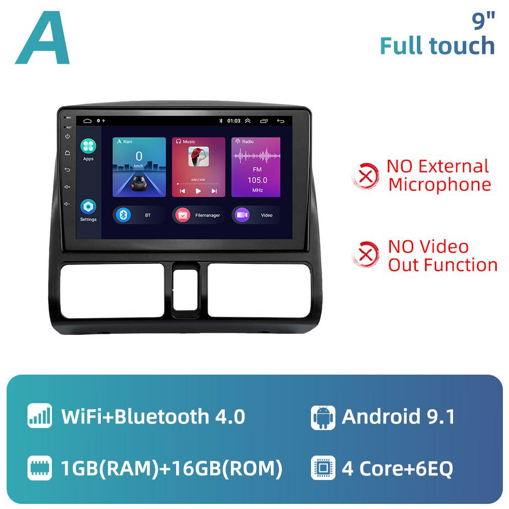 For Honda CRV CR-V 2001-2006 Car Radio Multimedia Player Navigation WIFI FM BT GPS Autoradio Head Unit 2 Din Android Car Stereo