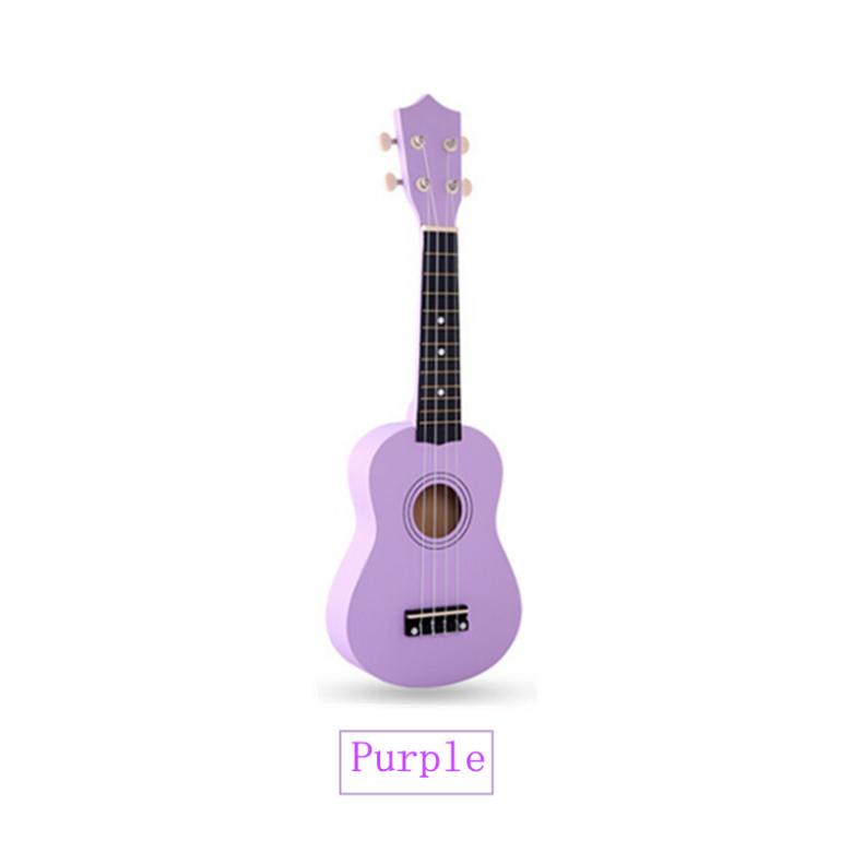IRIN 21 Inch Soprano Basswood Pure Color Professional Ukelele 4 Strings Pure Tone Musical Instrument