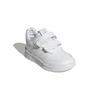 adidas Neo Tensaur Sport Тренировочные Крючки Удобные Легкие Дышащие Низкие Ходячие Ботинки Детская Обувь Белый GW1990
