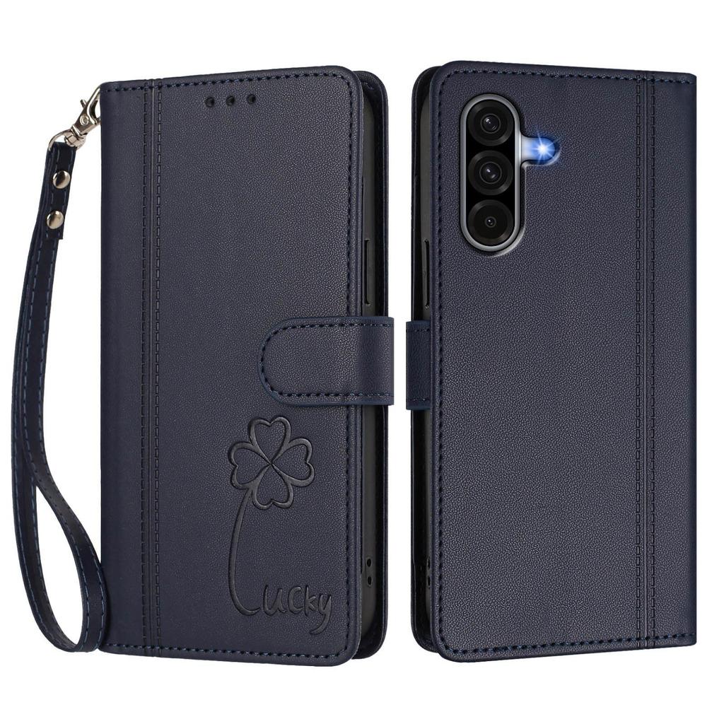 Кошелек BLU G95 Lucky Clover: 9 слотов для карт, Прочная противоугонная флип-обложка K10, Покрытие с ощущением кожи
