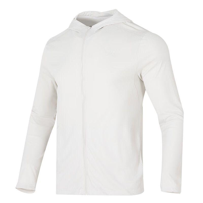 Under Armour Мужская дышащая куртка для бега с капюшоном на молнии куртки 1390052-110