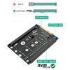 M.2 NVME Key M SSD в SFF-8639 U.2 Адаптер Riser Converter с поддержкой кронштейна рамы 2230 2242 2260 2280 M.2 SSD для ПК
